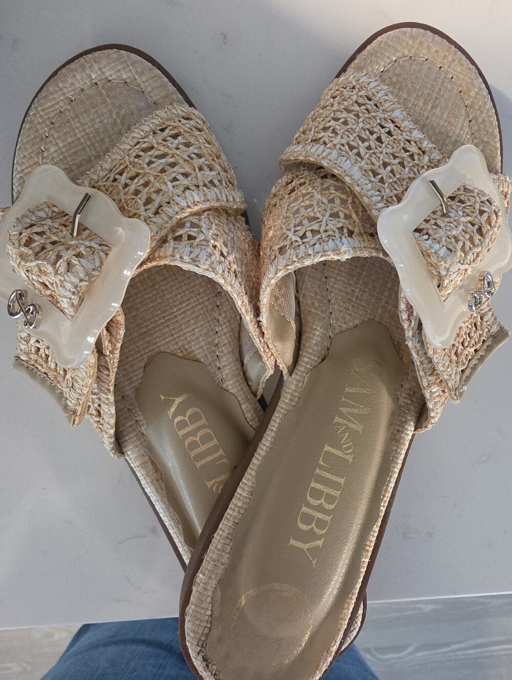 Sam And Libby Beautiful Summer Shoes Size 8.5
